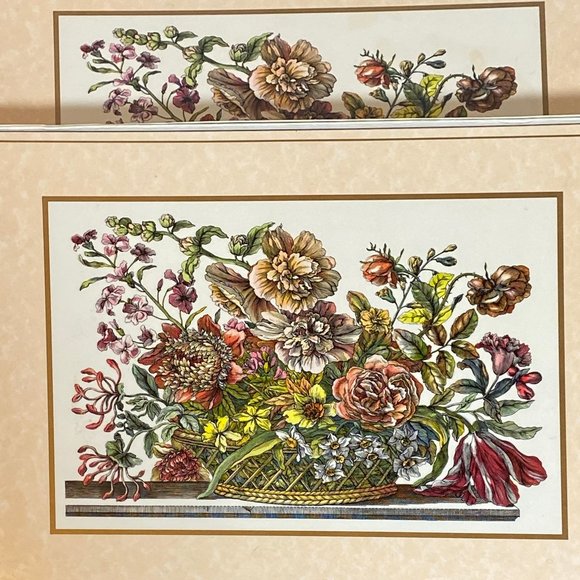 English Life Vintage Flower Placemats Set of 4 - Picture 1 of 5